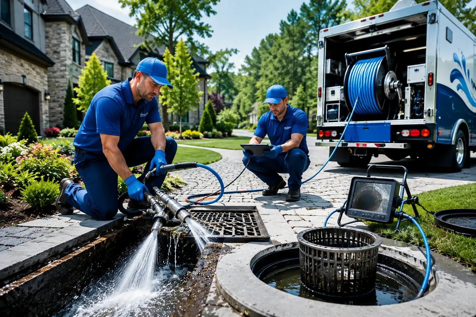 Local outdoor drain cleaning professionals in Higgins Lake, MI
